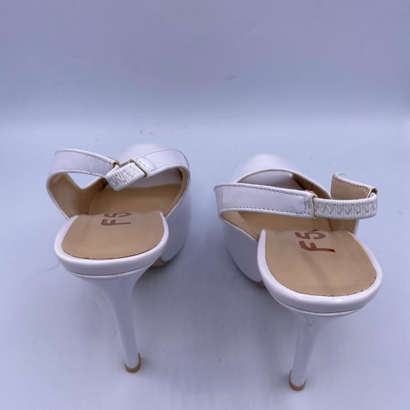 FSJ Peep Toe Extreme High Heels Platform Sandals - Picture 6 of 9